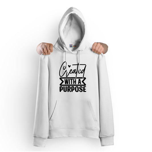 I'm the purpose: Pullover Hooded Sweatshirt - Comfy Fit & Style Christian Hoodie - All i Want USA    